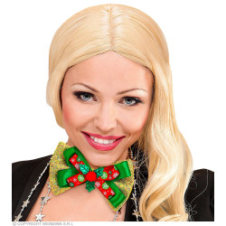 Motýlik s vianočným motívom